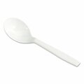 Wna Laguna Mediumweight Plastic Utensils, Soup Spoon, White, 1000PK WNA 130410